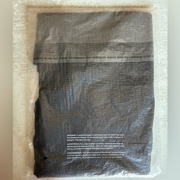 OW Collection Ezra Dress Black Ruched Midi Size L - Picture 5 of 12